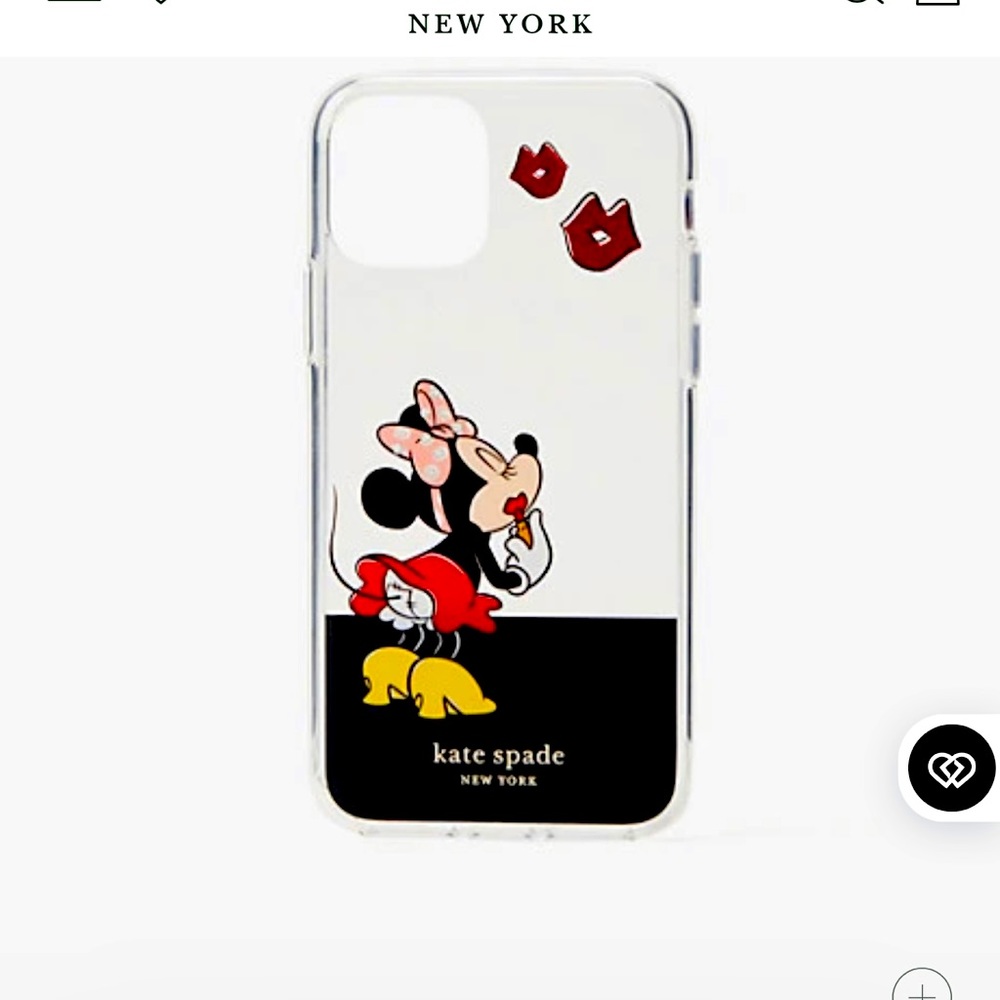 SOLD Disney Minnie Mouse Kate Spade iPhone 11 PRO case